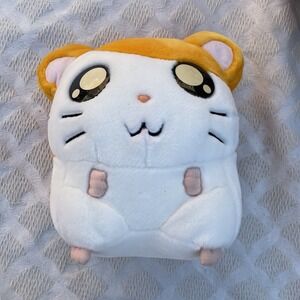 Vintage Hamtaro Hasbro Epoch 2002 10'' Ham-Ham Stuffed Animal Plush Orange